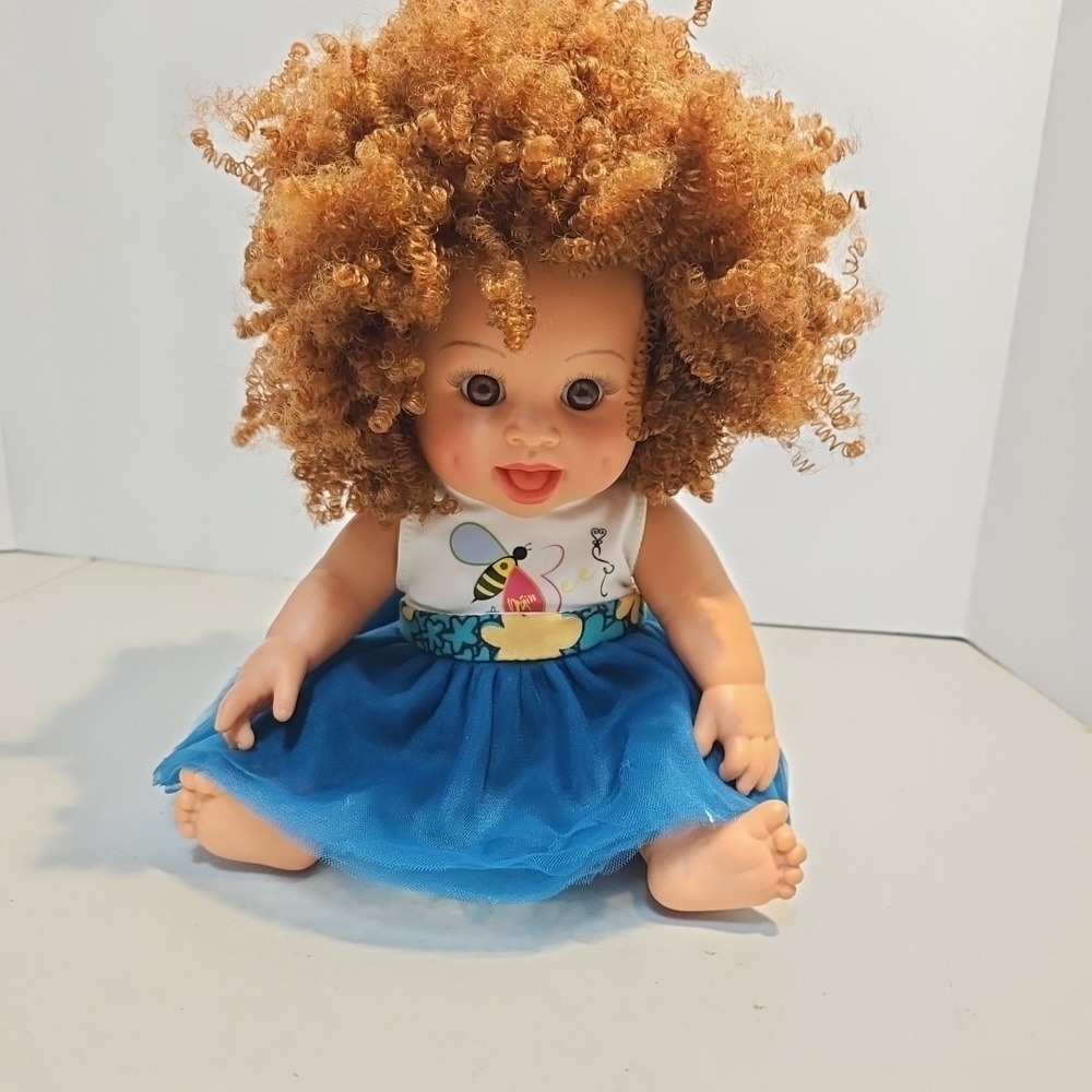Orijin Bees Baby Bee Dolls Sunnie Fro Baby Bee 12"